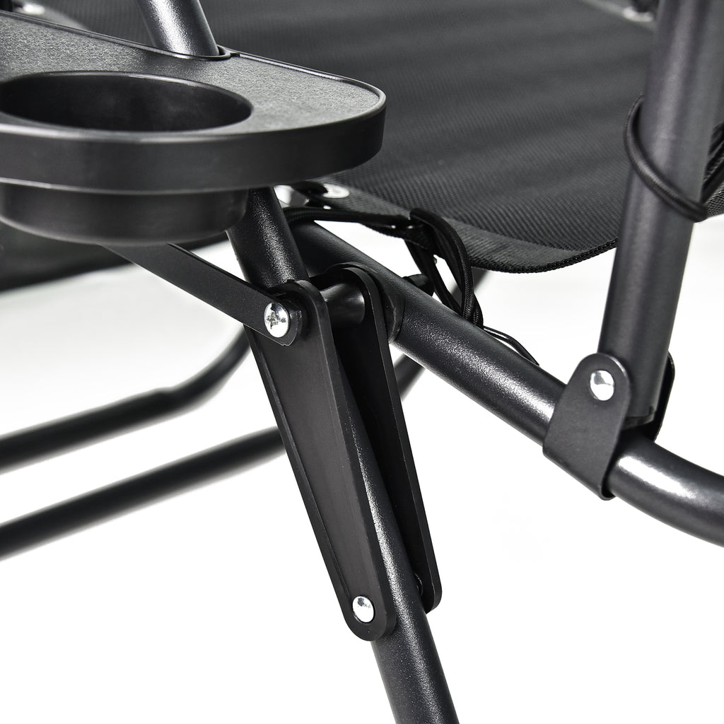 Foldable zero-gravity recliner 