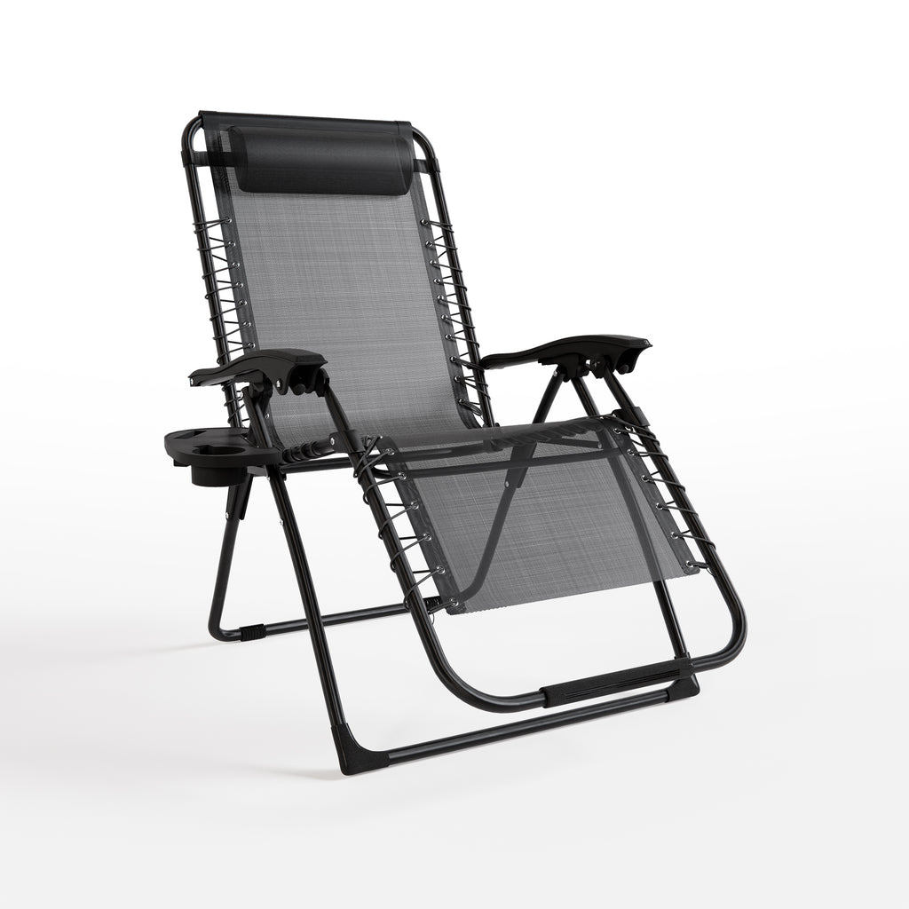Foldable zero-gravity recliner 