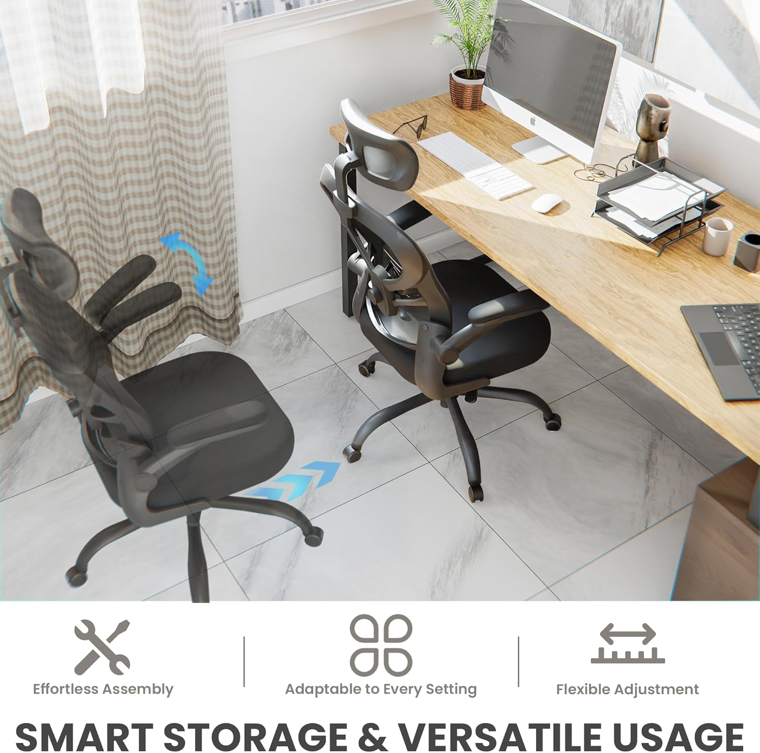 Adjustable mesh office chair