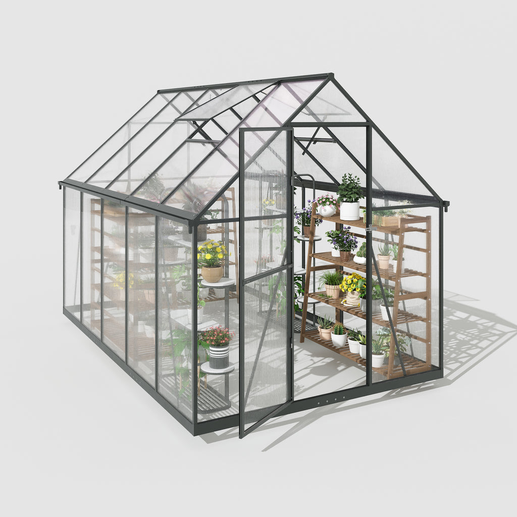 ALAULM Polycarbonate Greenhouse