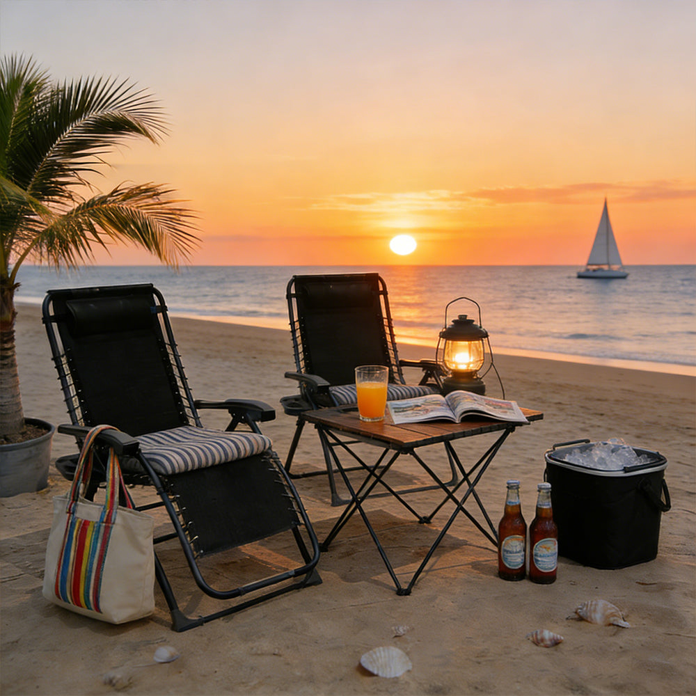 Foldable zero-gravity recliner 