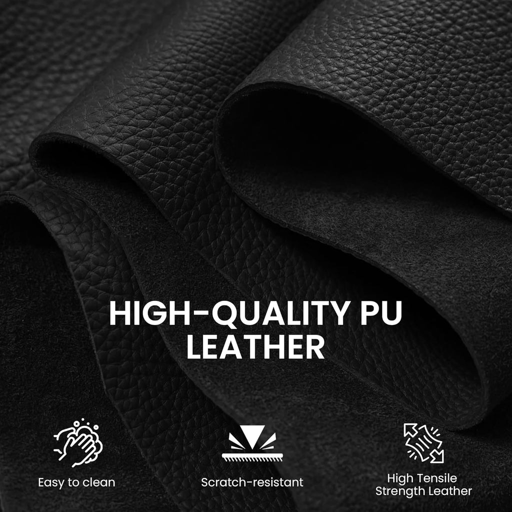 Adjustable leather office chair 