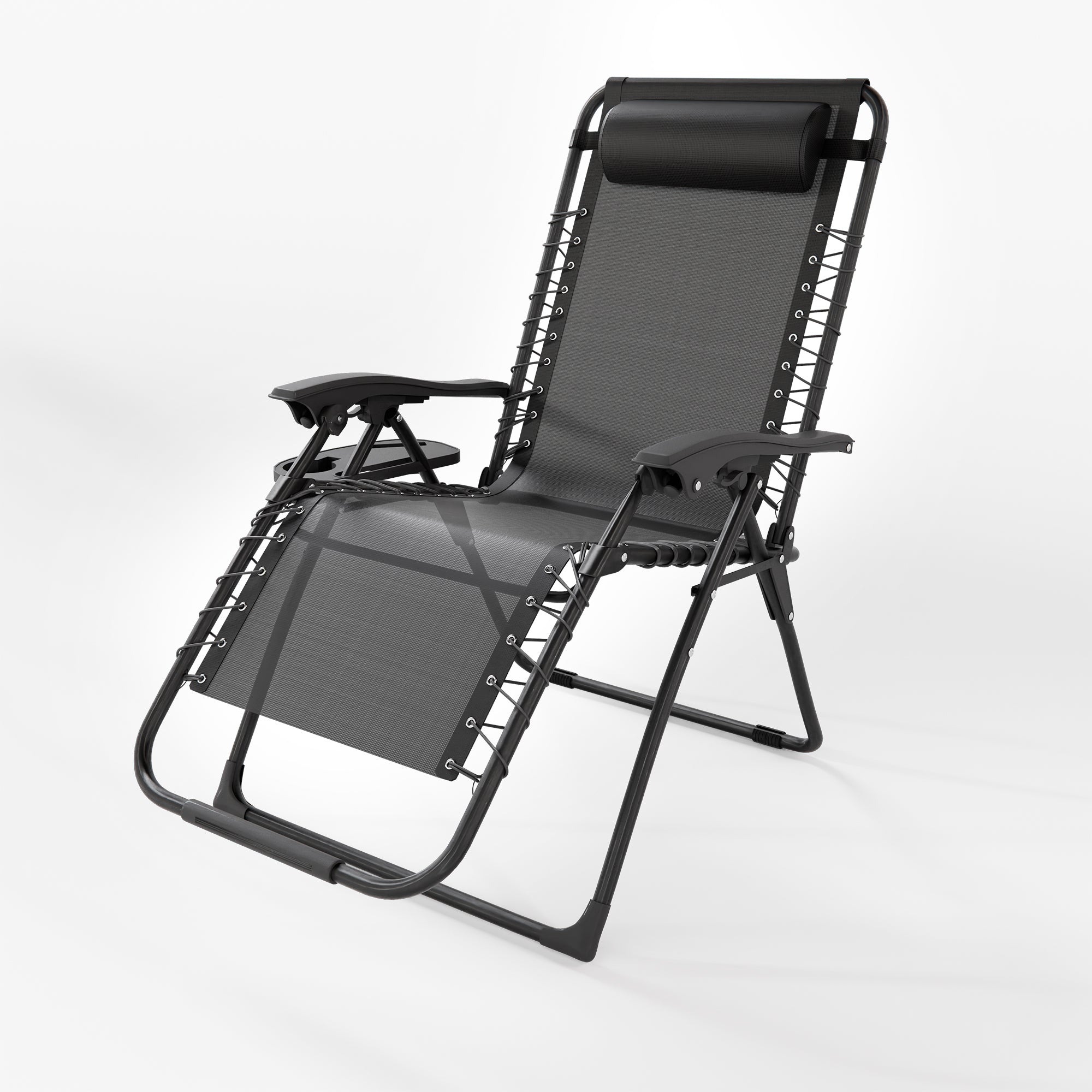 Foldable zero-gravity recliner 