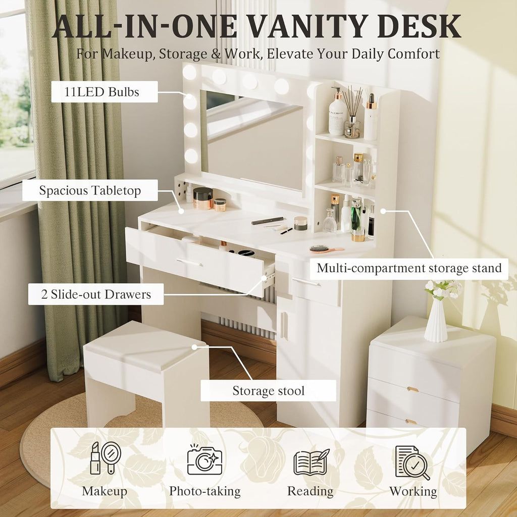 ALAULM Dressing Table