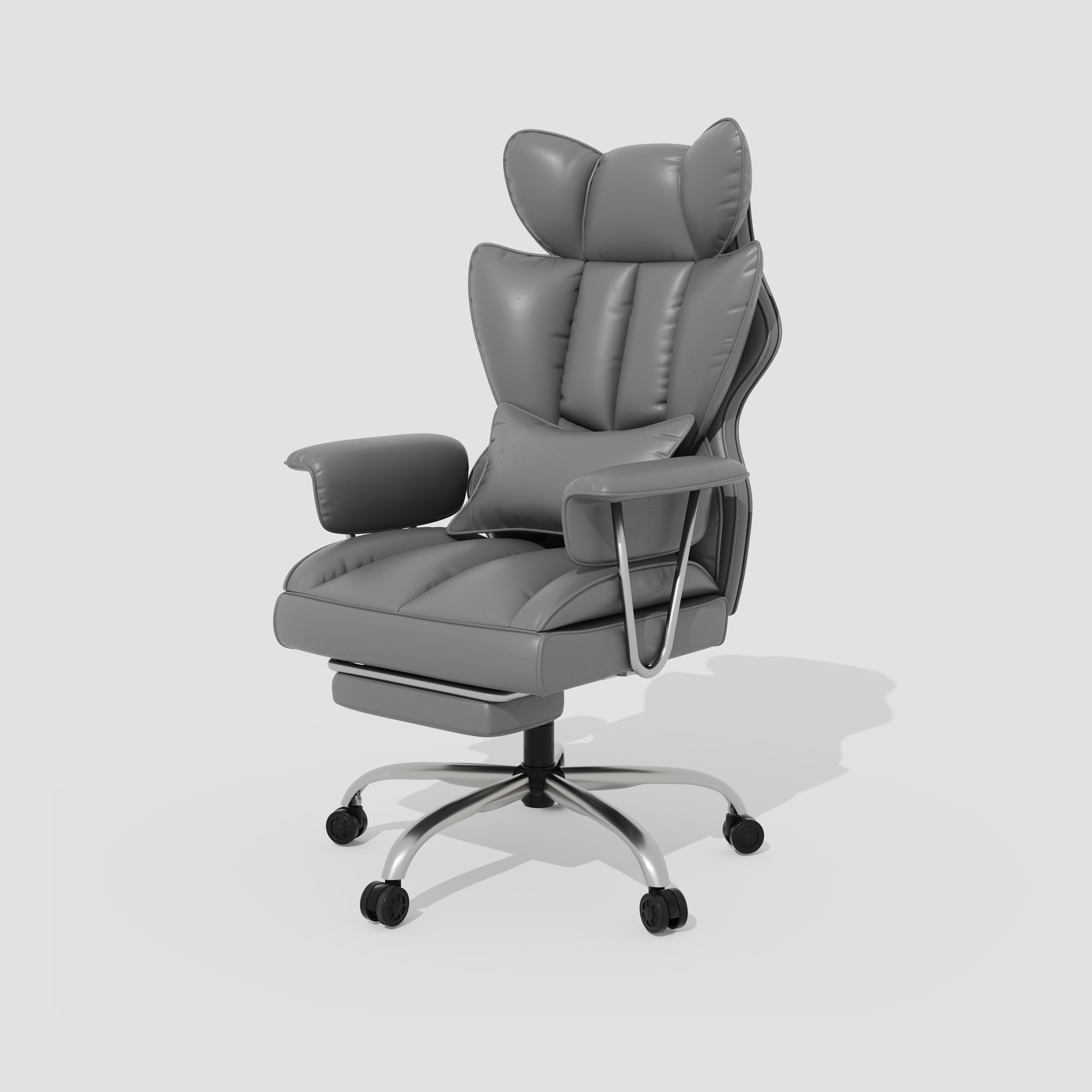 ALAULM Office Chair,Ergonomic Desk Chair with Lumbar Support,Adjustable Height,Tilt Function,High Back Computer Chair for Home & Office Use